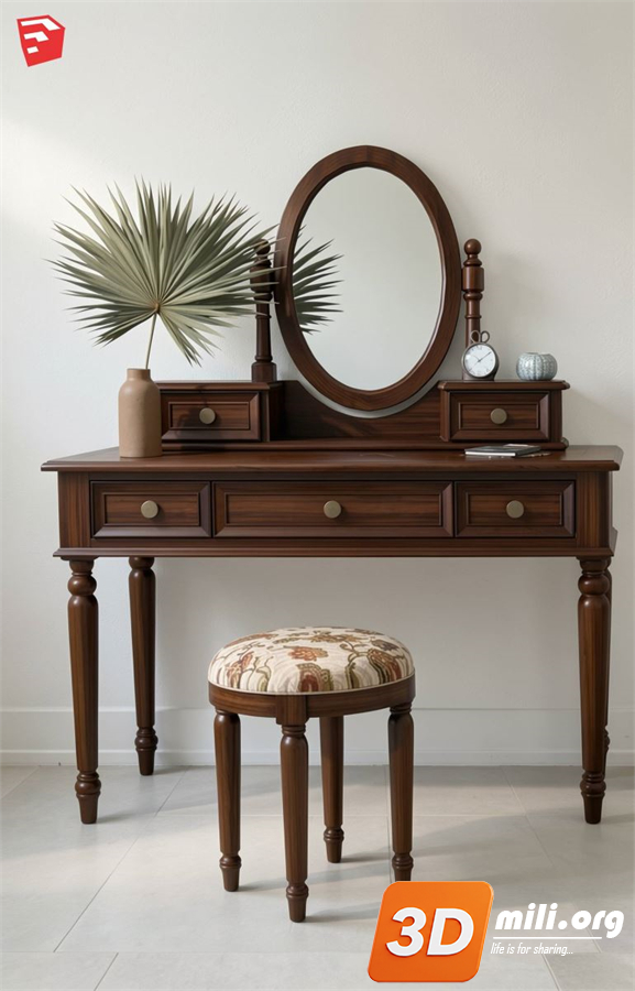 Dressing Table Skp Files 